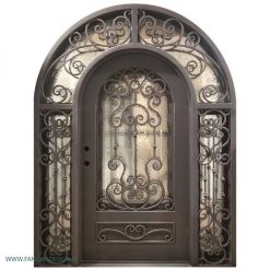 سبد خرید 2 درب فرفروژه فلزی لابی کد 2150