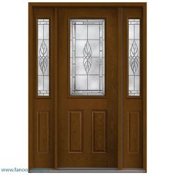 سبد خرید 18 درب لابی چوبی سه لنگه کد 21109