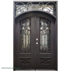 درب فرفروژه فلزی لابی کد 2139