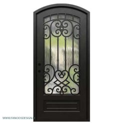 سبد خرید 35 درب فرفروژه فلزی لابی کد 2128