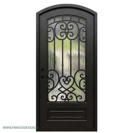 درب فرفروژه فلزی لابی کد 2128