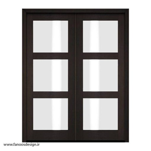 درب چوبی دو لنگه کد 4047