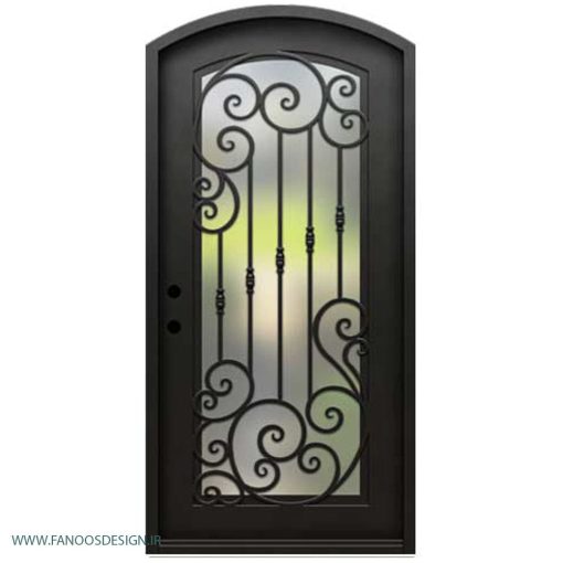 درب فرفروژه فلزی لابی کد 2123
