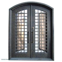درب فرفروژه فلزی لابی کد 2158