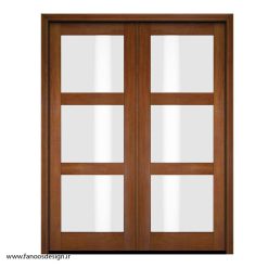 سبد خرید 7 درب چوبی دو لنگه کد 4045