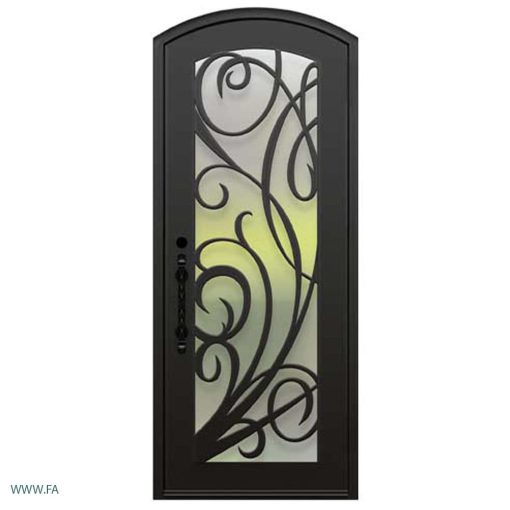 درب فرفروژه فلزی لابی کد 2120