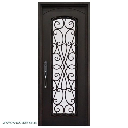 درب فرفروژه فلزی لابی کد 2155