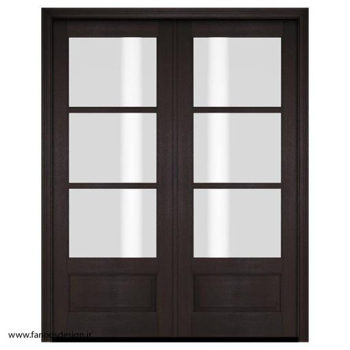 درب چوبی دو لنگه کد 4089