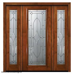سبد خرید 25 درب لابی چوبی سه لنگه کد 21086