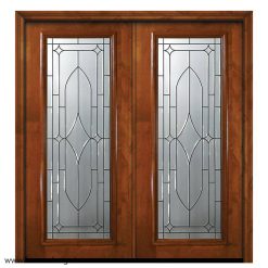 سبد خرید 20 درب لابی چوبی دو لنگه کد 21085