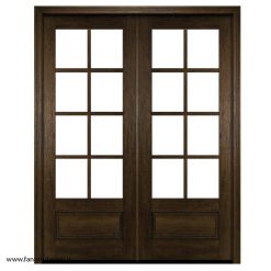 درب چوبی دو لنگه کد 4084