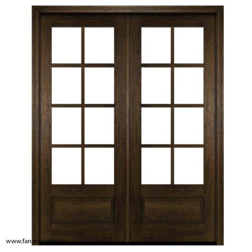 درب چوبی دو لنگه کد 4084
