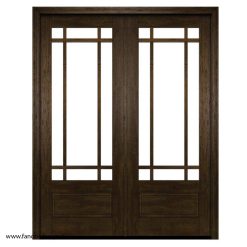 سبد خرید 7 درب چوبی دو لنگه کد 4079