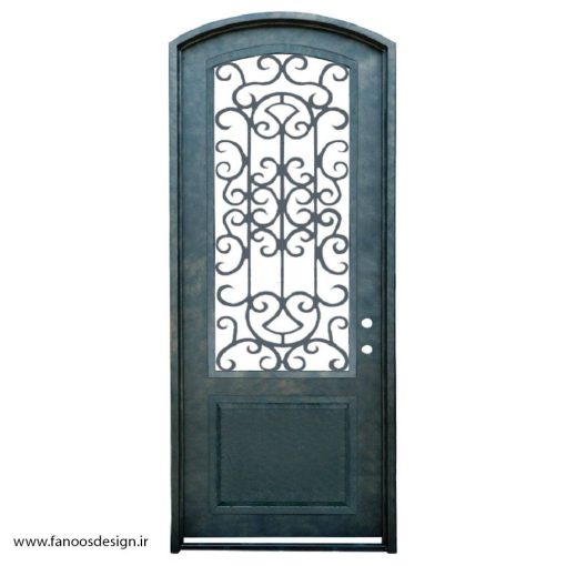 درب تک لنگه فلزی ساده کد 2185