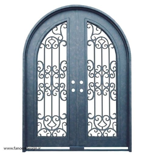 درب فلزی طرح سنتی کد 2180