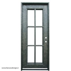 سبد خرید 37 درب فلزی ساده حیاط تک لنگه کد 2162