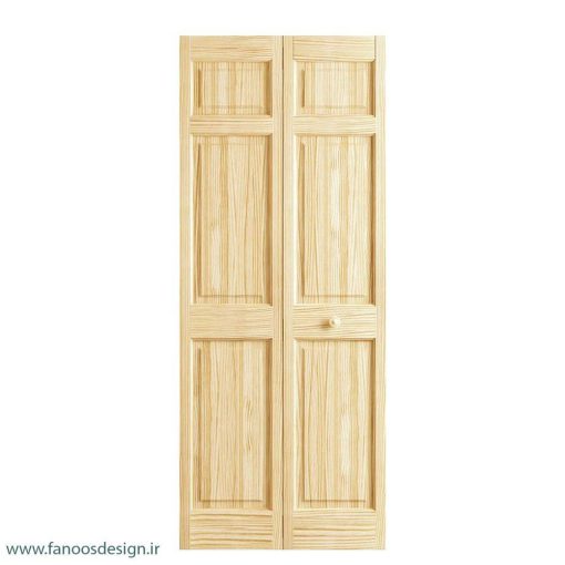 درب تاشو چوبی کد 6105