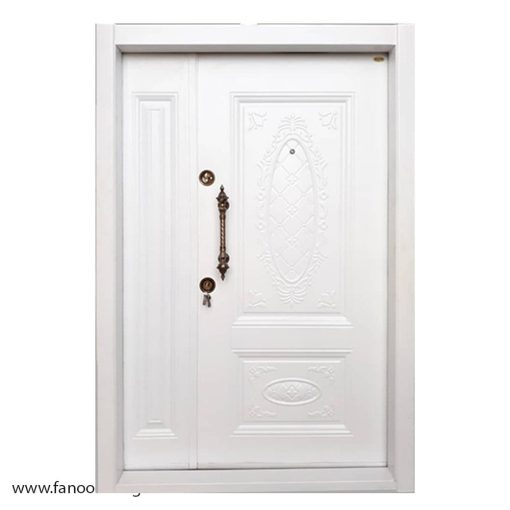 درب ضد سرقت رویه فلز یک و نیم لنگه کد 6033