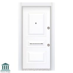 سبد خرید 7 درب ضدسرقت سفید برجسته پوششی کد 6076