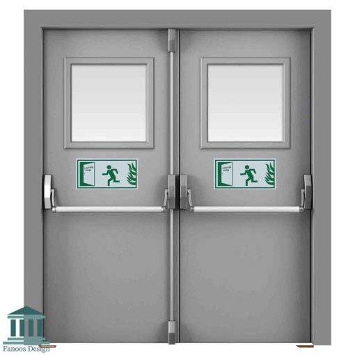 در ضد حریق دو لنگه 1126