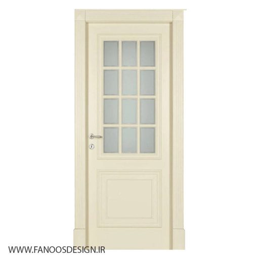 در کلاسیک چوبی شیشه خور کد 4081