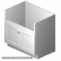 کابینت زیر سینکی ساده