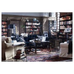 کتابخانه چوبی MDF کد 350