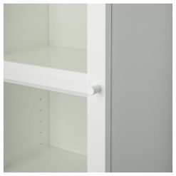 کتابخانه چوبی MDF شیشه خور کد 389
