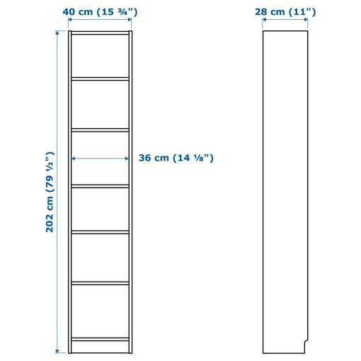 کتابخانه چوبی MDF شیشه خور کد 389