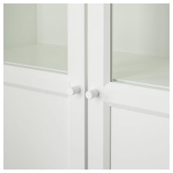 کتابخانه چوبی MDF شیشه خور کد 387