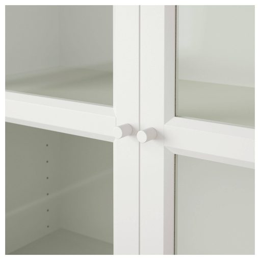 کتابخانه چوبی MDF شیشه خور کد 383