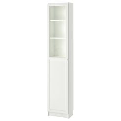 کتابخانه چوبی MDF شیشه خور کد 379