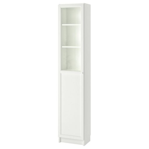 کتابخانه چوبی MDF شیشه خور کد 379