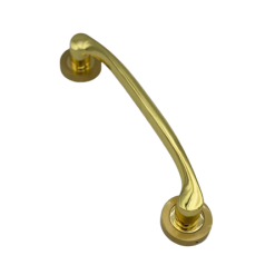 دستگیره درب ورودی برزین رنگ طلایی