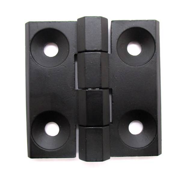 لولا صنعتی فلزی مشکی چهار سوراخ طول 58 میلیمتر کد 00202585 1 لولا صنعتی فلزی مشکی چهار سوراخ طول 58 میلیمتر کد 00202585