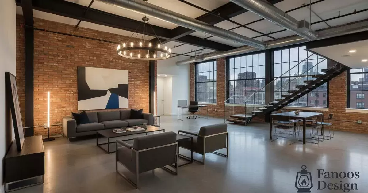 ترکیب دکوراسیون سبک صنعتی با سبک های دیگر در دکوراسیون داخلی 37 ترکیب دکوراسیون سبک صنعتی با سبک های دیگر در دکوراسیون داخلی