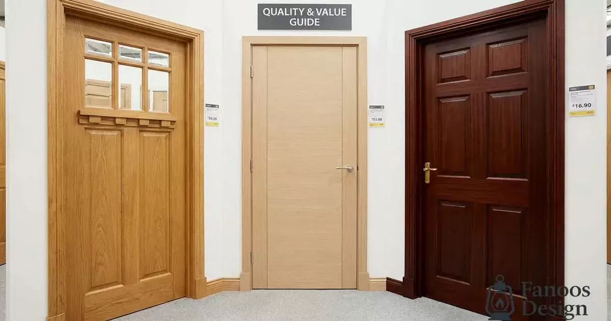 انواع درب های چوبی با کیفیت بالا و قیمت مناسب