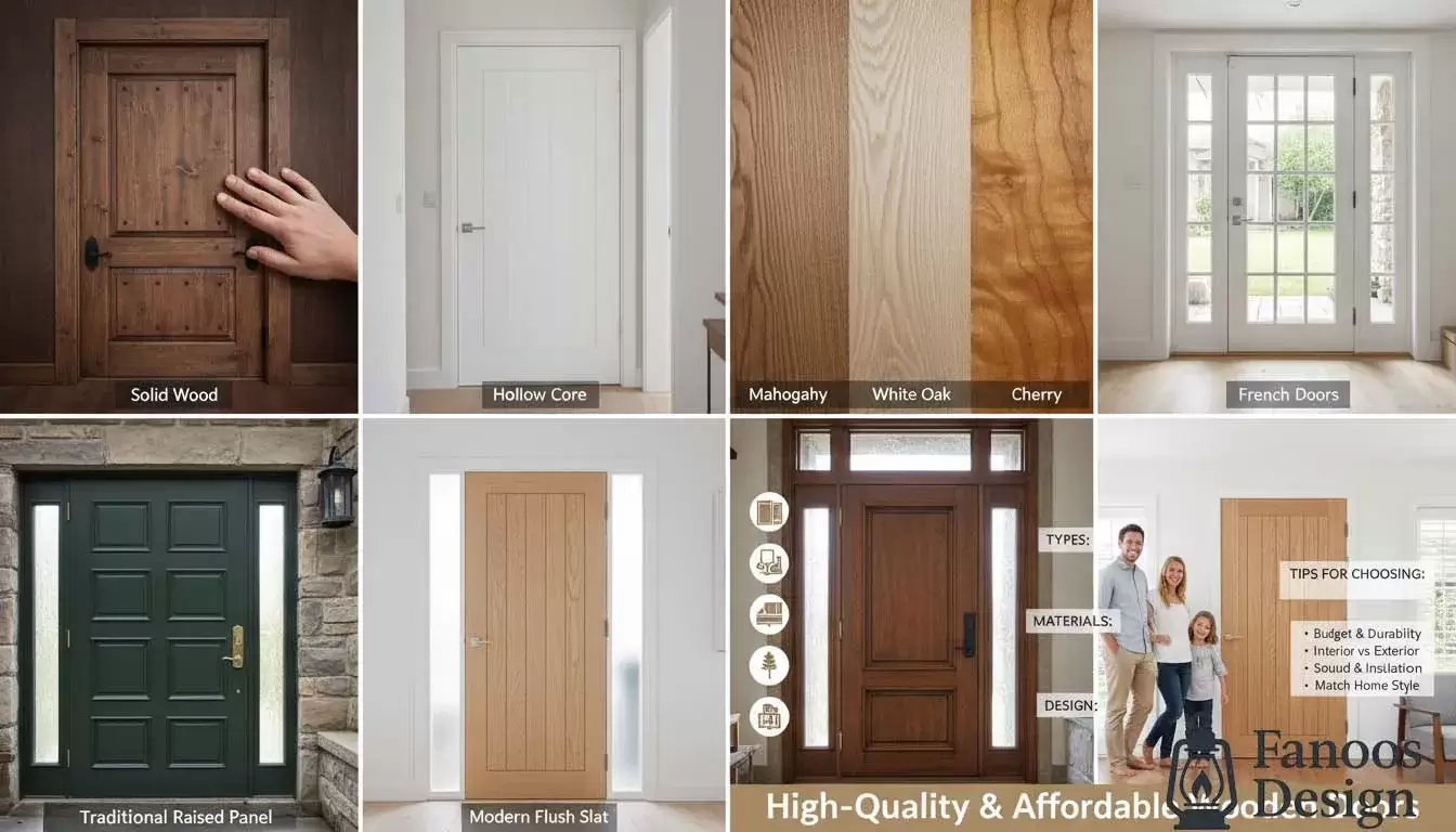 انواع درب های چوبی با کیفیت بالا و قیمت مناسب 2 انواع درب های چوبی با کیفیت بالا و قیمت مناسب