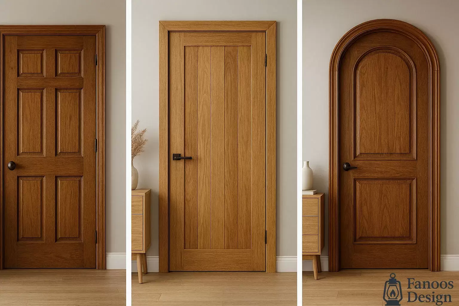 انواع درب های چوبی با کیفیت بالا و قیمت مناسب 4 انواع درب های چوبی با کیفیت بالا و قیمت مناسب