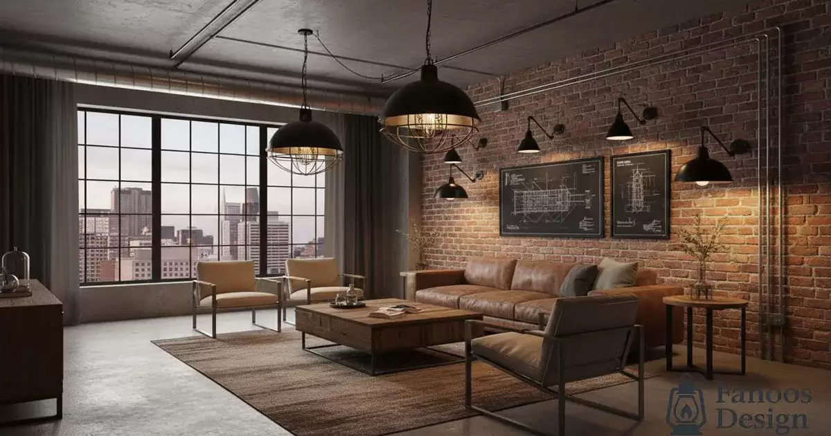 کاربرد نورپردازی در دکوراسیون سبک صنعتی 27 کاربرد نورپردازی در دکوراسیون سبک صنعتی