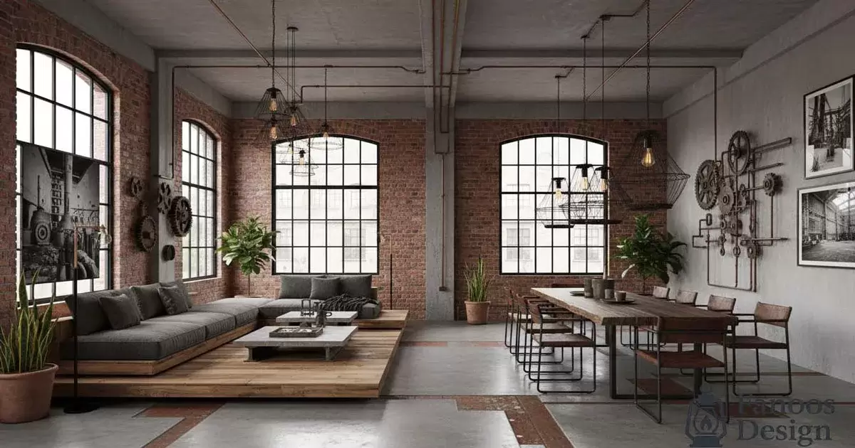 استفاده از مبلمان و وسایل دکوری سبک صنعتی در دکوراسیون داخلی 1 استفاده از مبلمان و وسایل دکوری سبک صنعتی در دکوراسیون داخلی
