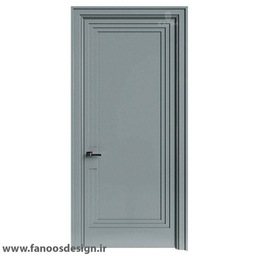درب MDF تک قاب هندسی کد 30507