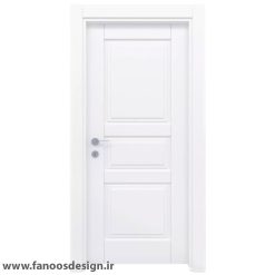 درب MDF سه قاب با رنگ پوششی کد 30484