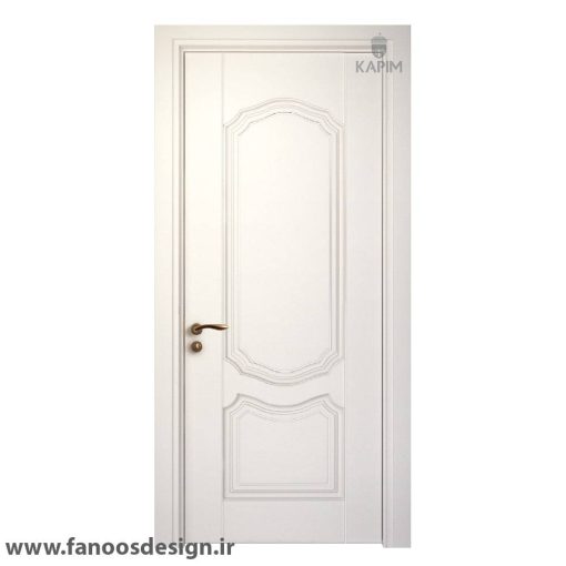 درب MDF دو قاب کلاسیک کد 30517