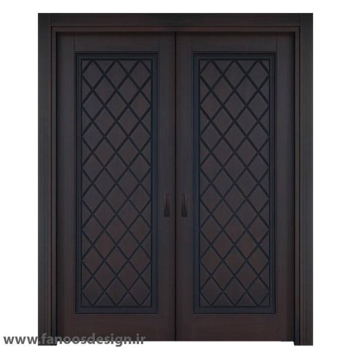 درب MDF طرح CNC کد 30566