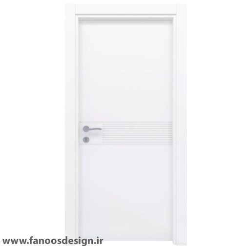 درب MDF سفید CNC کد 30527