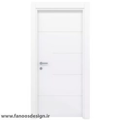 سبد خرید 3 درب MDF سفید CNC کد 30524