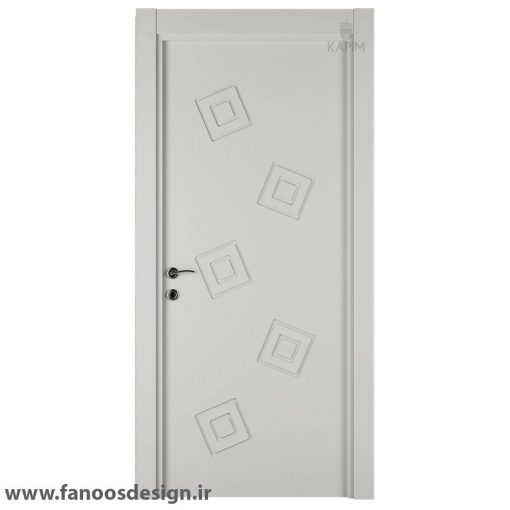درب اتاق خواب روکش PVC کد 30622