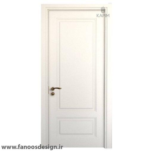 درب اتاق خواب روکش PVC کد 30610