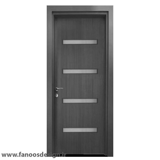 درب پلی وود شیشه خور کد 30663